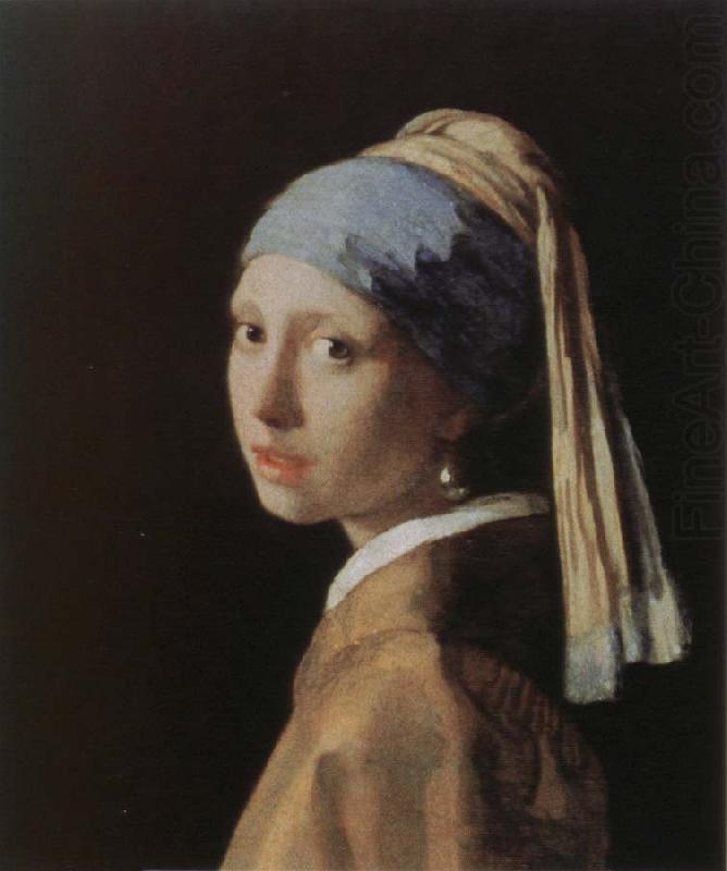 Jan Vermeer girl with apearl earring china oil painting image